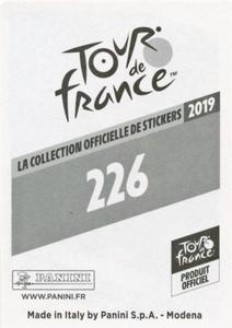 2019 Panini Tour de France #226 Michael Hepburn Back